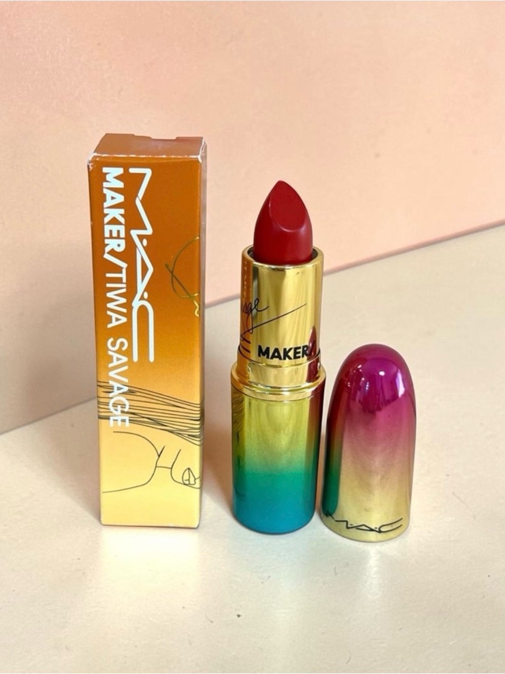 Mac Matte Maker Limited Edition X Tiwa Savage Lipstick | NIB